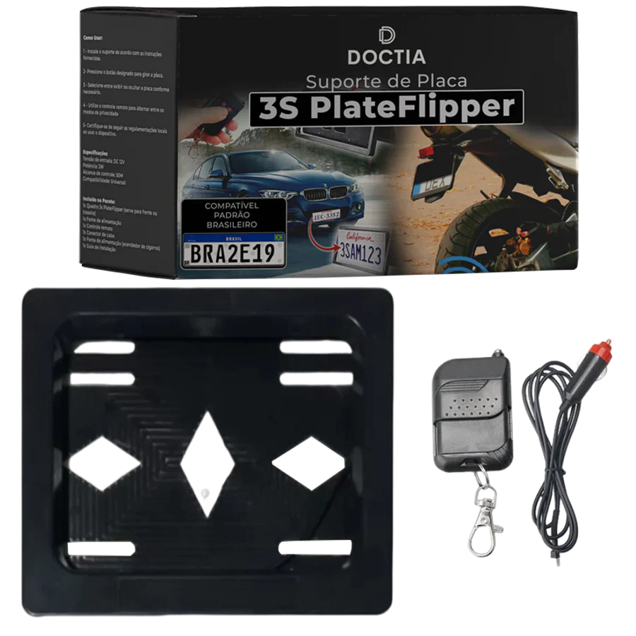 PlateFlipper | Suporte de Placa DOCTIA™