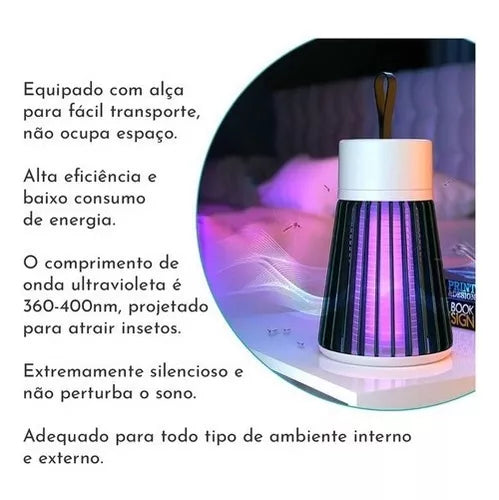 Armadilha Elétrica + Lampada Led