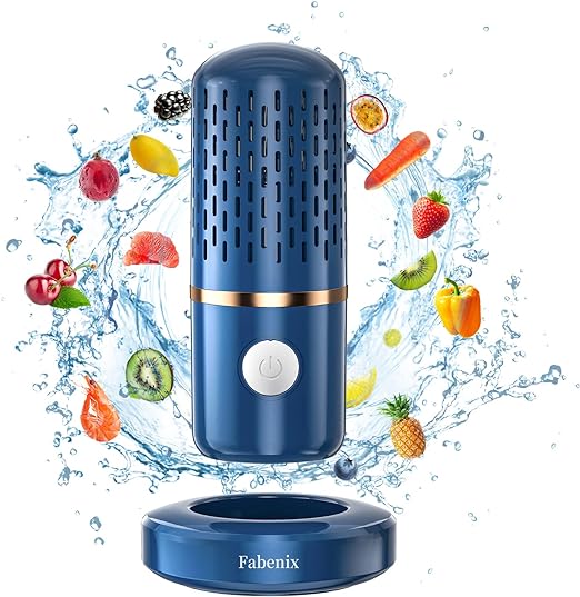 Fabenix | Máquina de Lavar Vegetais e Frutas Portátil USB | Recarregável