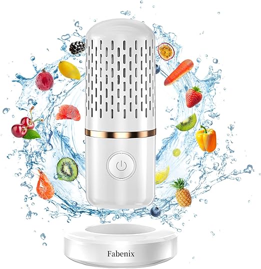 Fabenix | Máquina de Lavar Vegetais e Frutas Portátil USB | Recarregável