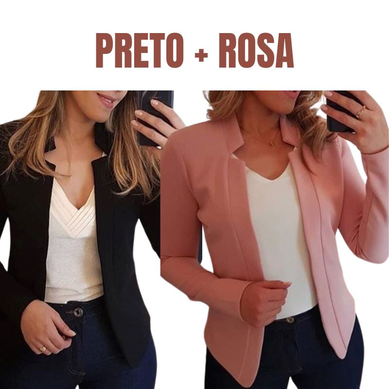 Blazer Executiva Charme para Trabalho e Casual