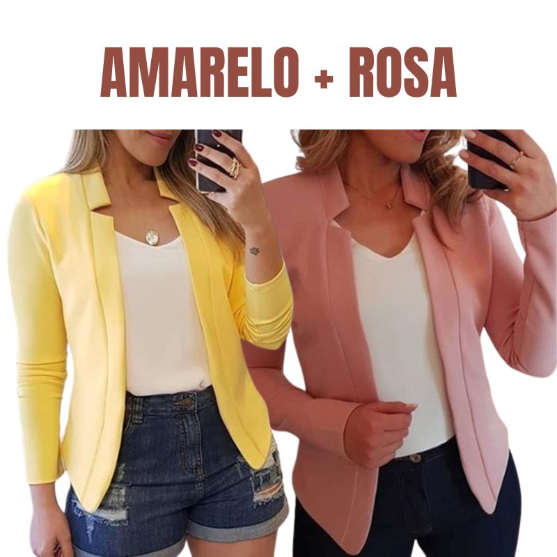 Blazer Executiva Charme para Trabalho e Casual