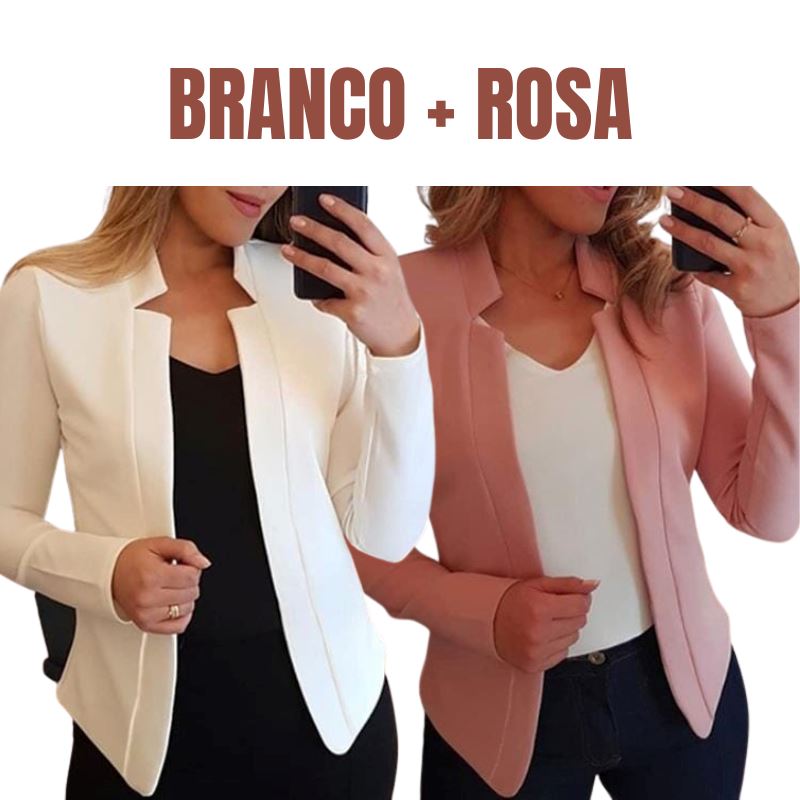 Blazer Executiva Charme para Trabalho e Casual