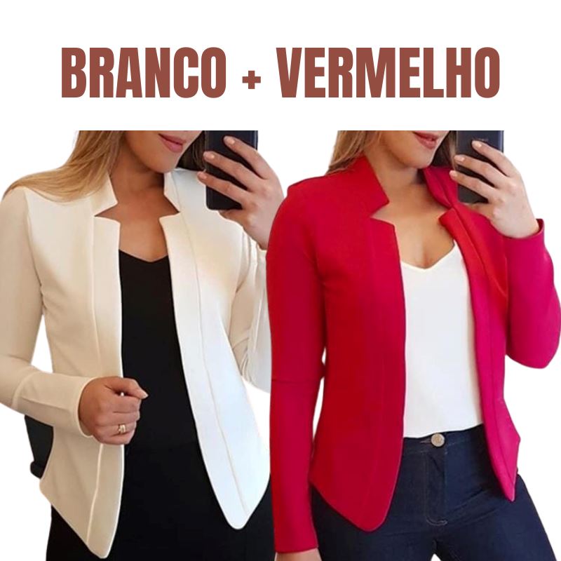 Blazer Executiva Charme para Trabalho e Casual