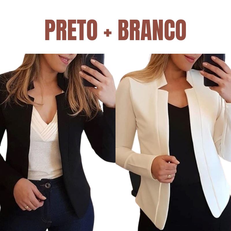 Blazer Executiva Charme para Trabalho e Casual