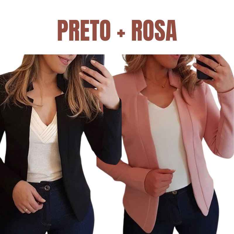 Blazer Executiva Charme para Trabalho e Casual