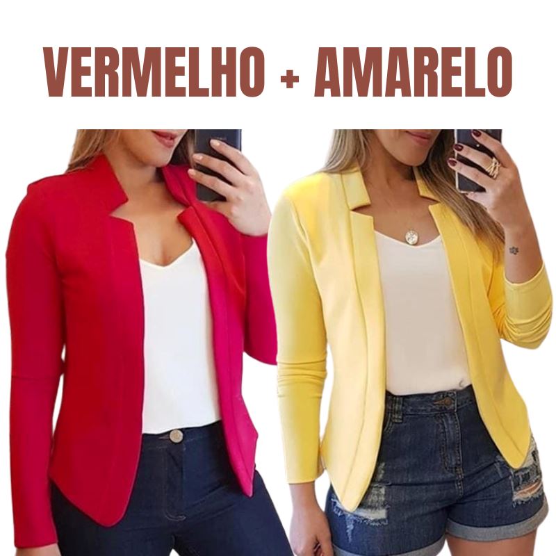 Blazer Executiva Charme para Trabalho e Casual