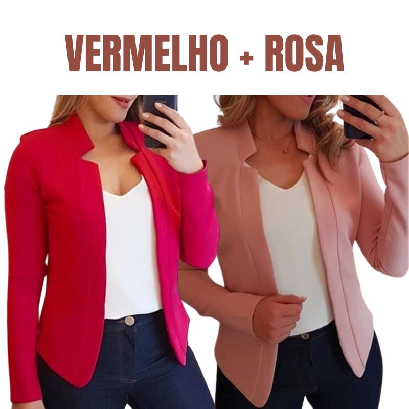 Blazer Executiva Charme para Trabalho e Casual