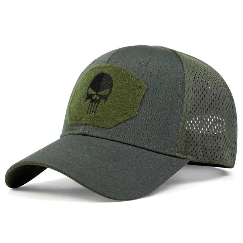 Boné Masculino Trucker Original Aba Curva - Modelo Soldier