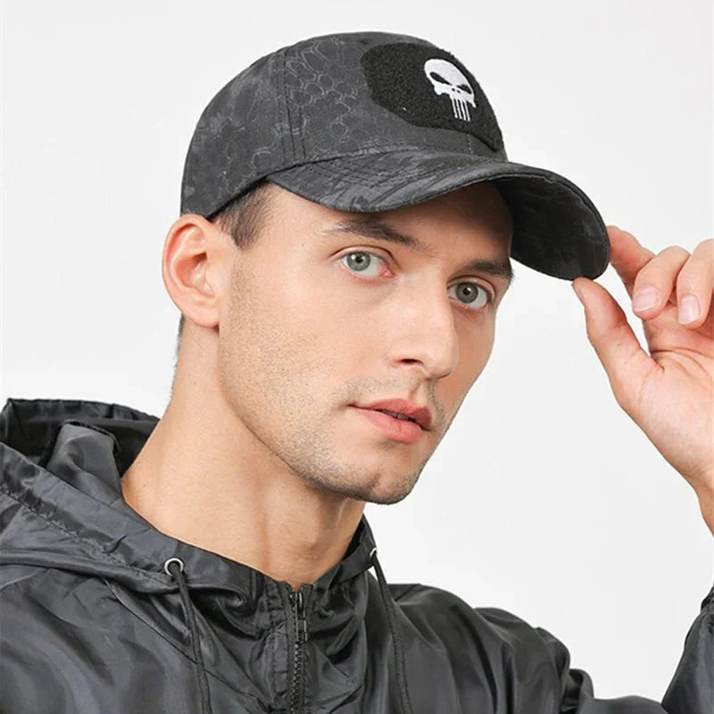 Boné Masculino Trucker Original Aba Curva - Modelo Soldier