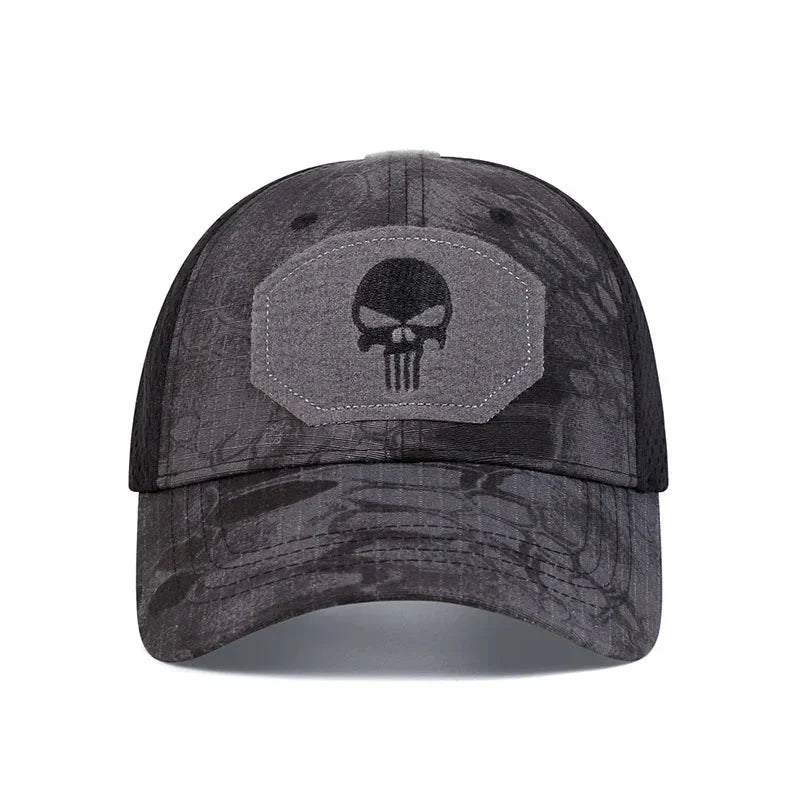 Boné Masculino Trucker Original Aba Curva - Modelo Soldier