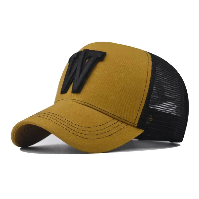 Boné Masculino Trucker Original Aba Curva - Modelo Titan