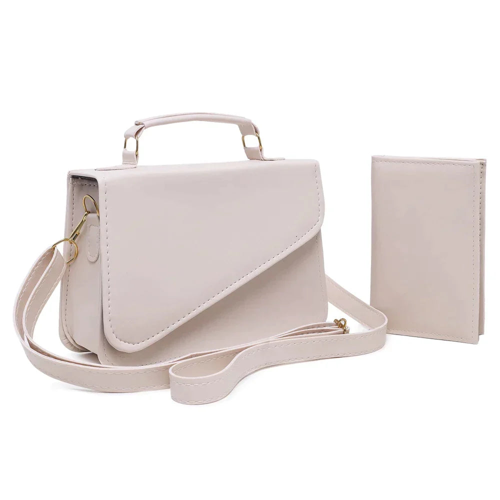 Bolsa de Ombro Clutch Com Carteira Slim