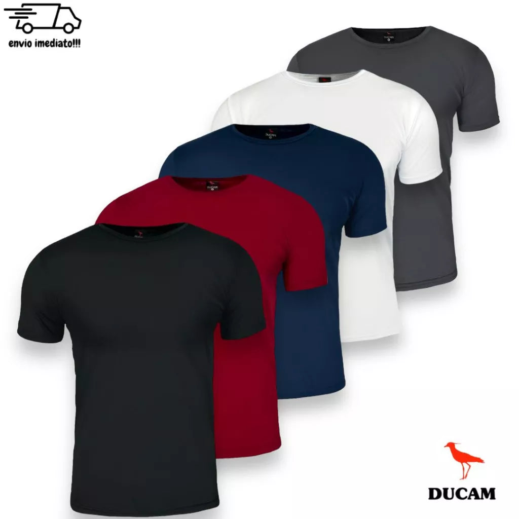 Kit 5 Camisetas Masculina