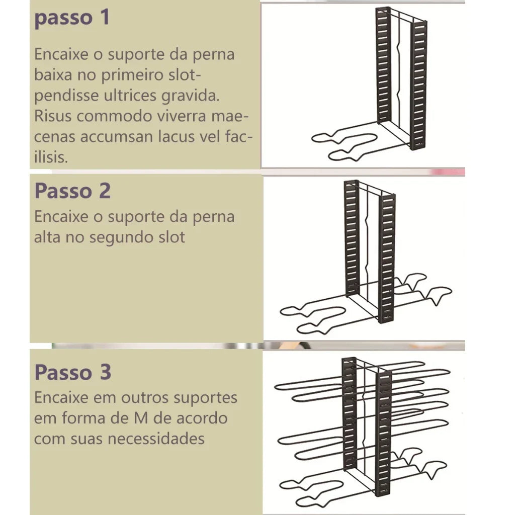 Prateleiras Divisoras Organizadoras de Panelas