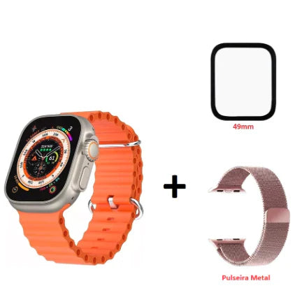 Smartwatch W68+ Ultra Max Watch 8 Ultra Max Relógio Inteligente Série 8 Tela 2.02 49mm Original - Shopp All Store