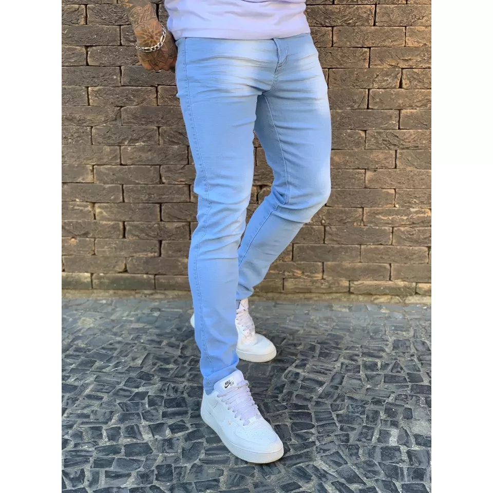 Calça Jeans Masc. Slim