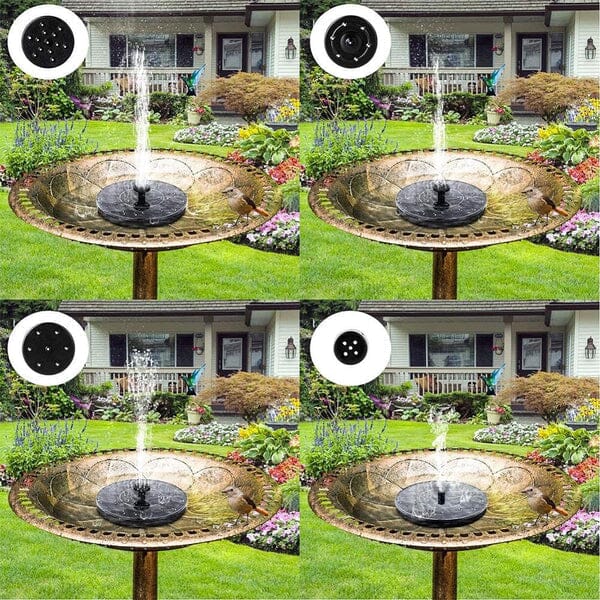 Chafariz Solar para Jardim | SunFountain + 4 Bicos de Brinde