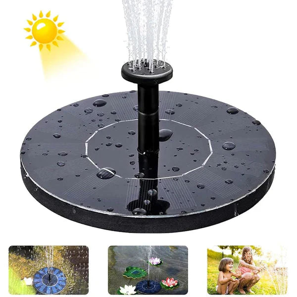 Chafariz Solar para Jardim | SunFountain + 4 Bicos de Brinde