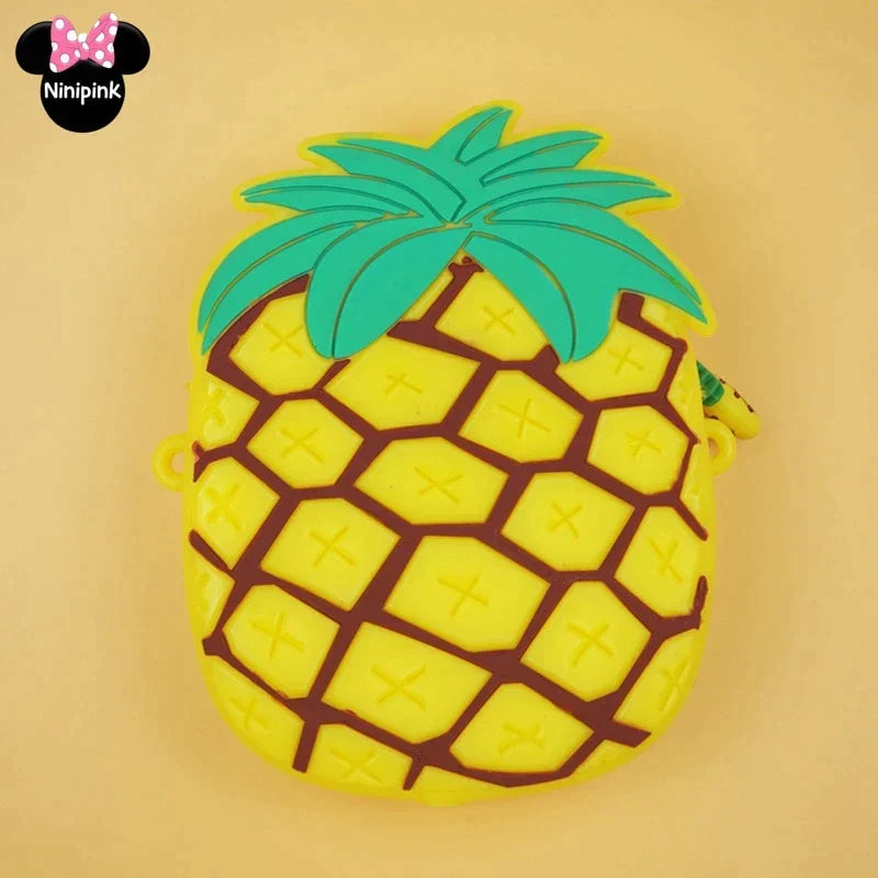 Bolsa Infantil Moda Frutas Silicone